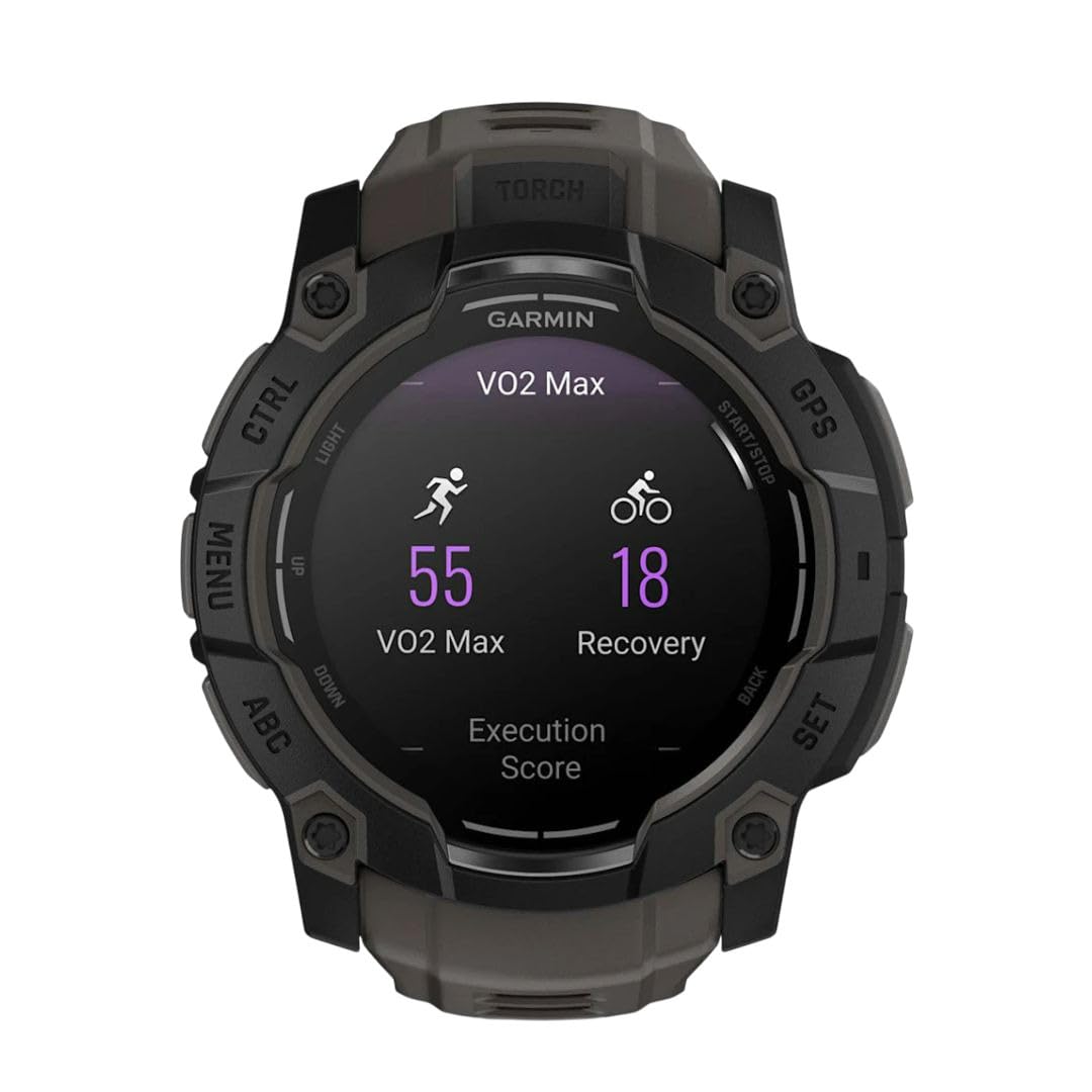 ガーミン(GARMIN) Instinct 3 AMOLED 50m Amazon.com: Garmin Instinct® 3 50mm, AMOLED Display, Rugged